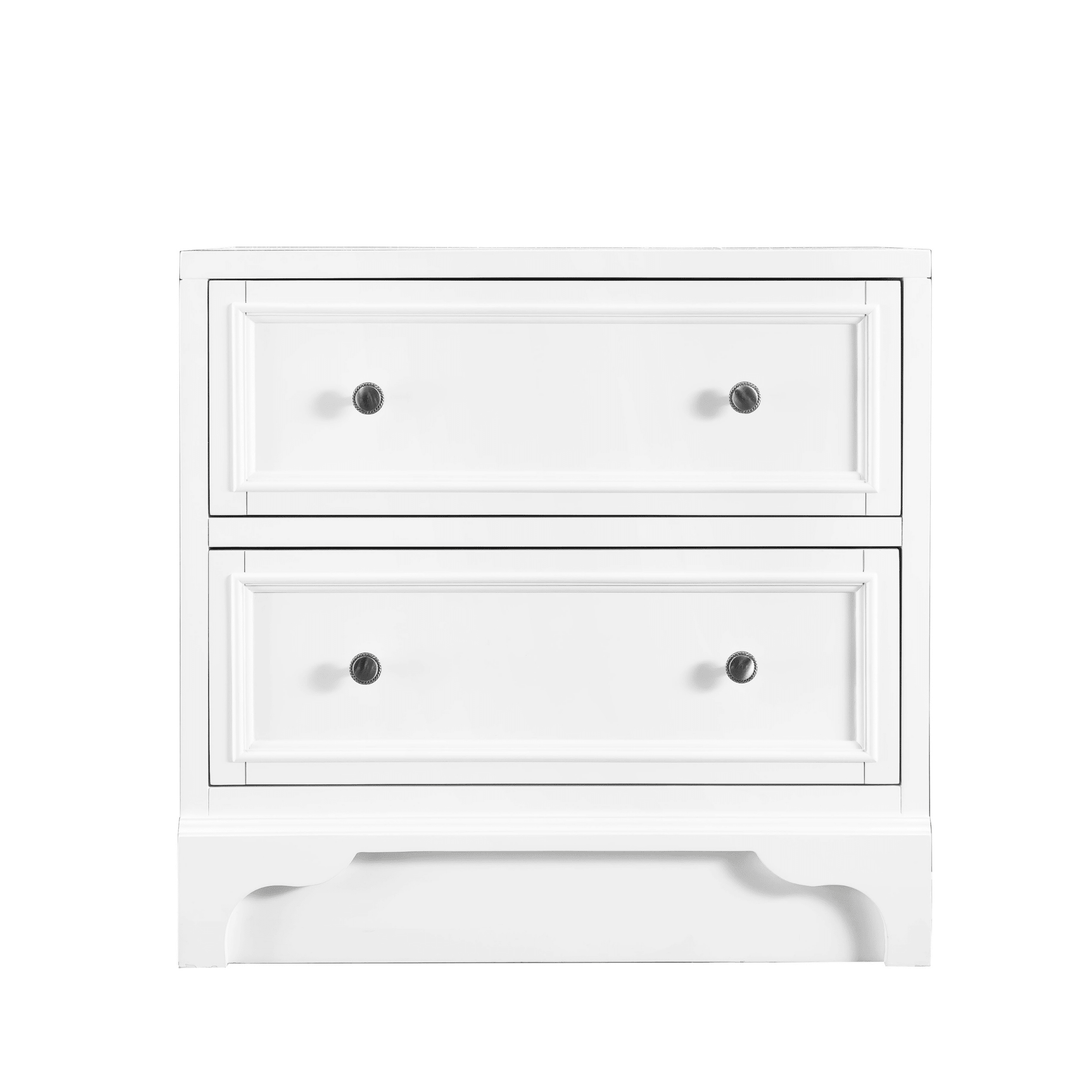 De Soto 26" Drawer Unit, Bright White