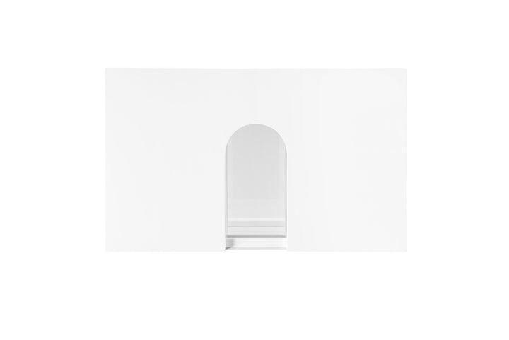 Boston 25" Storage Cabinet, Glossy White