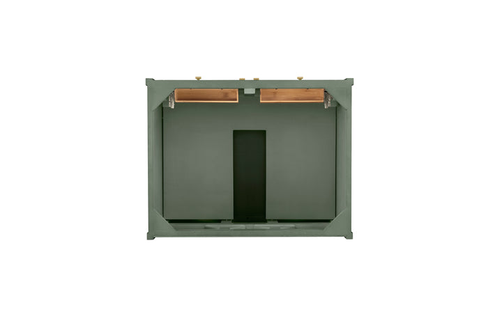 Chicago 30" Single Vanity, Smokey Celadon, w/ 3 CM White Zeus Silestone® Top