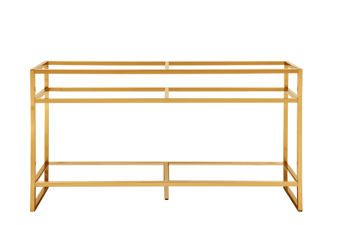 Boston 63" Double Console, Radiant Gold