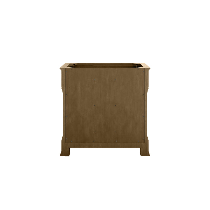 Brookfield 36" Single Vanity, Honey Oak w/ 3 CM Eternal Marfil Silestone® Top