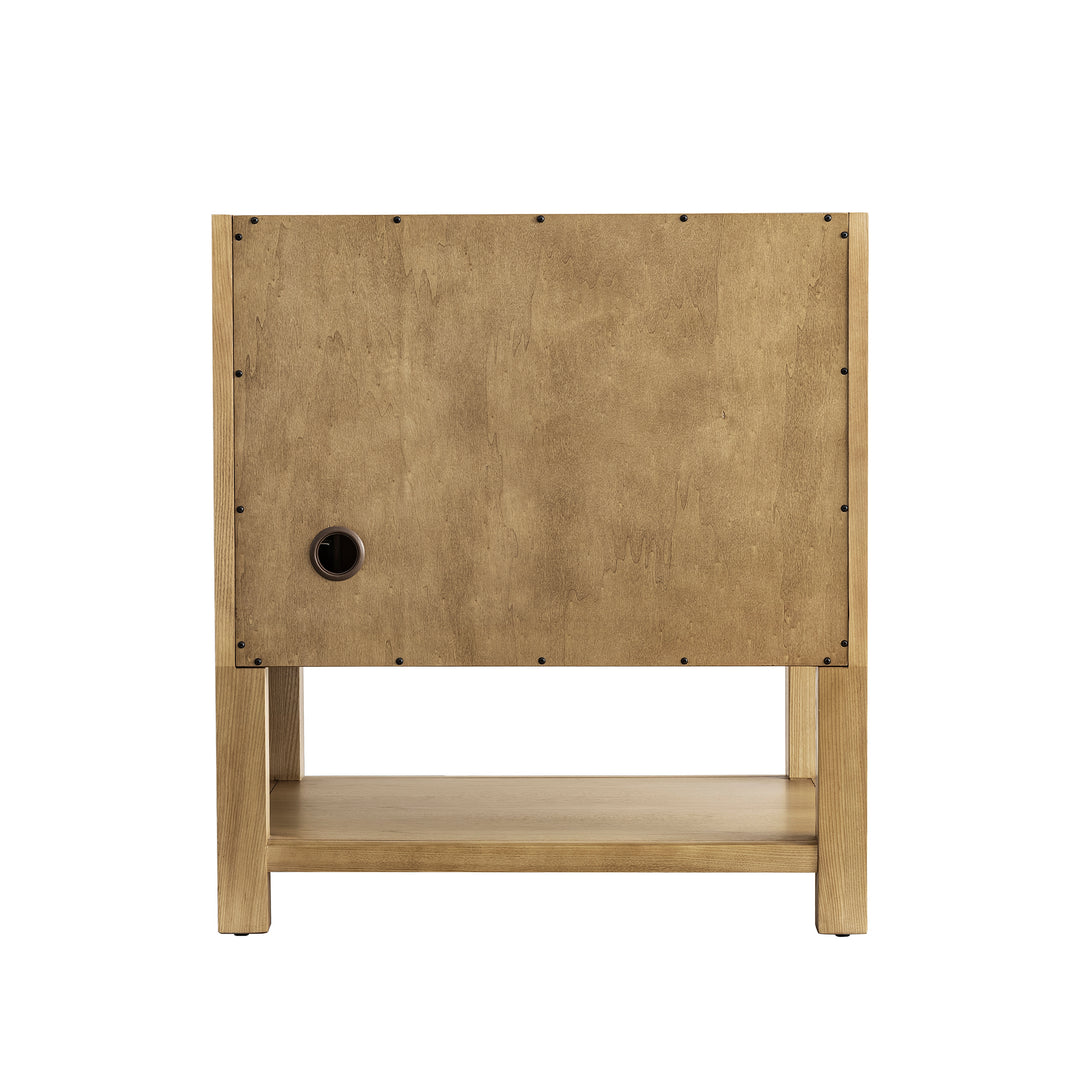 Breckenridge 30" Single Vanity Cabinet, Light Natural Oak