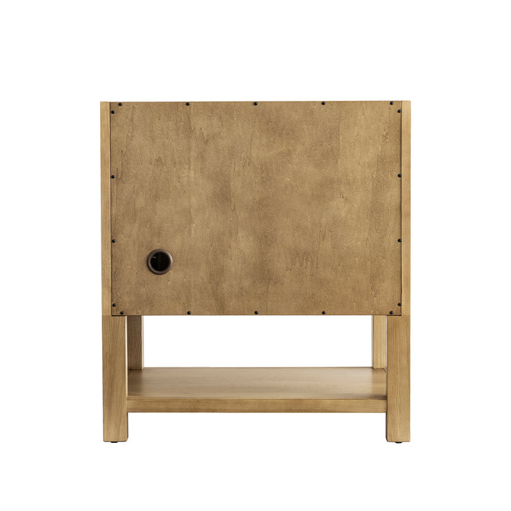 Breckenridge 30" Single Vanity Cabinet, Light Natural Oak