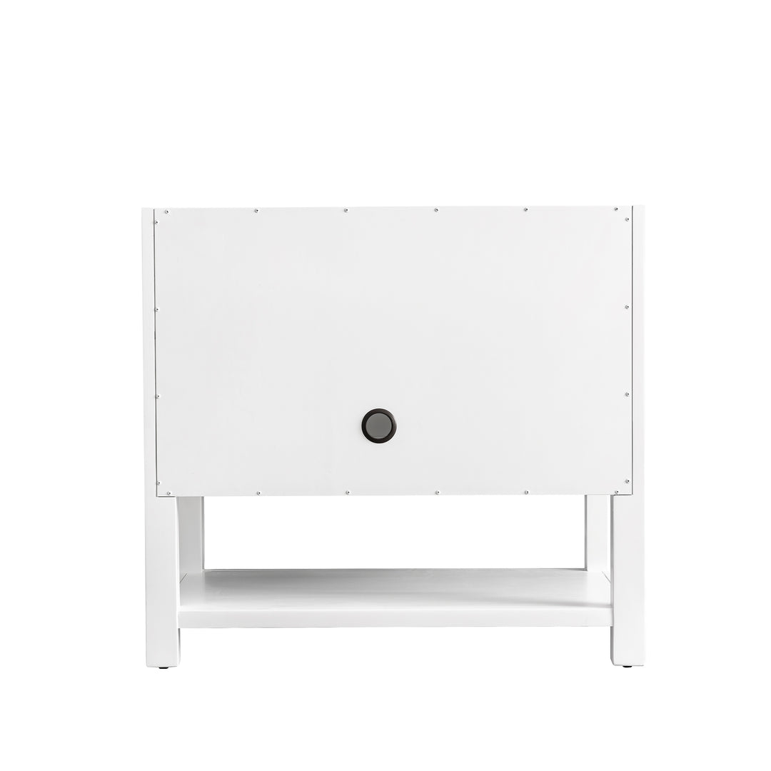 Breckenridge 36" Single Vanity Cabinet, Bright White