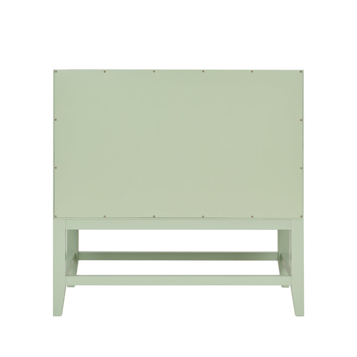 Emmeline 36" Single Vanity, Pistachio w/ 3 CM Ethereal Noctis Top