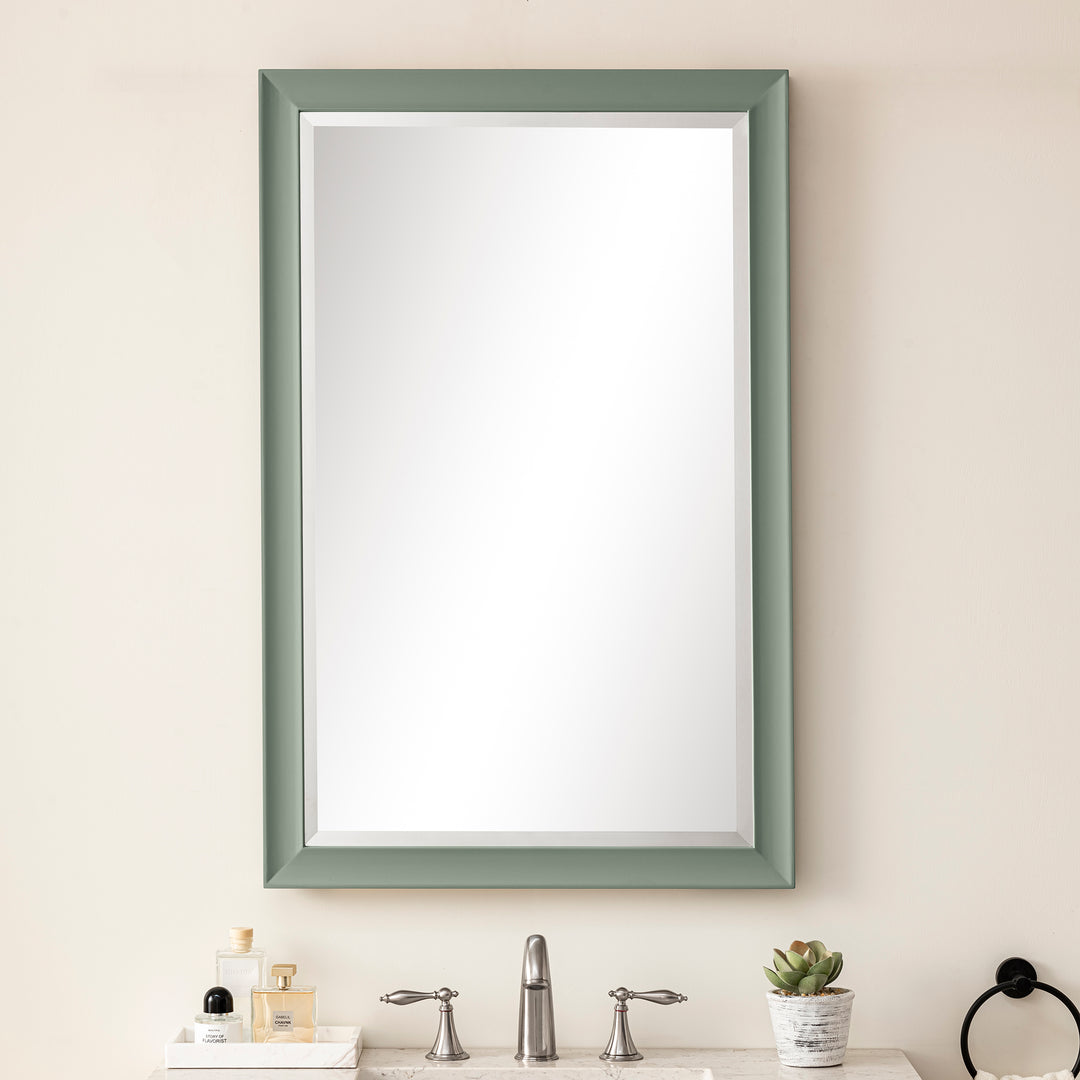 Glenbrooke 26" Mirror, Smokey Celadon