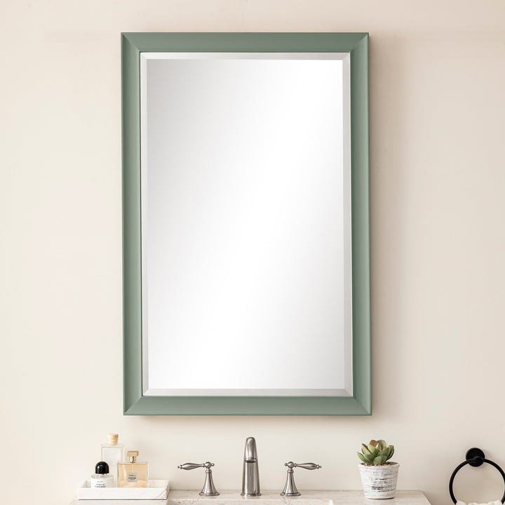 Glenbrooke 26" Mirror, Smokey Celadon