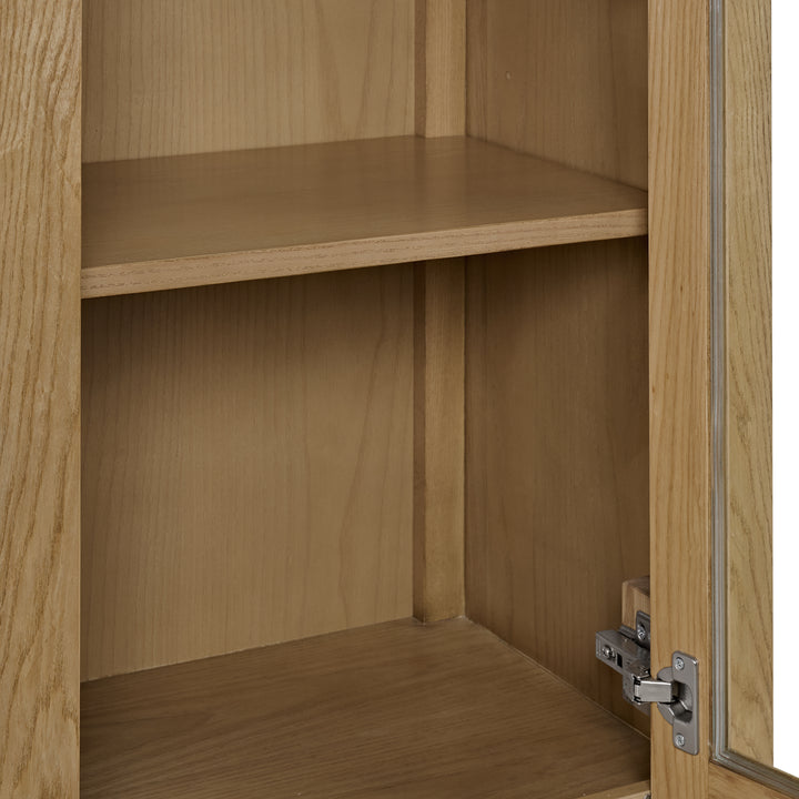 Breckenridge Linen Cabinet, Light Natural Oak
