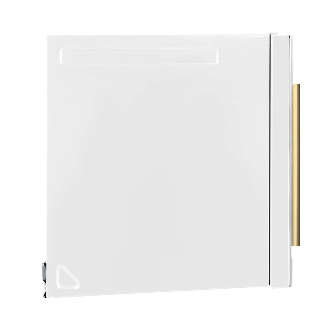 Forno Fornace 30-Inch Over the Range Convection Microwave, White – 1.5 cu.ft, 300 CFM Vent, Touch Control, LED Light