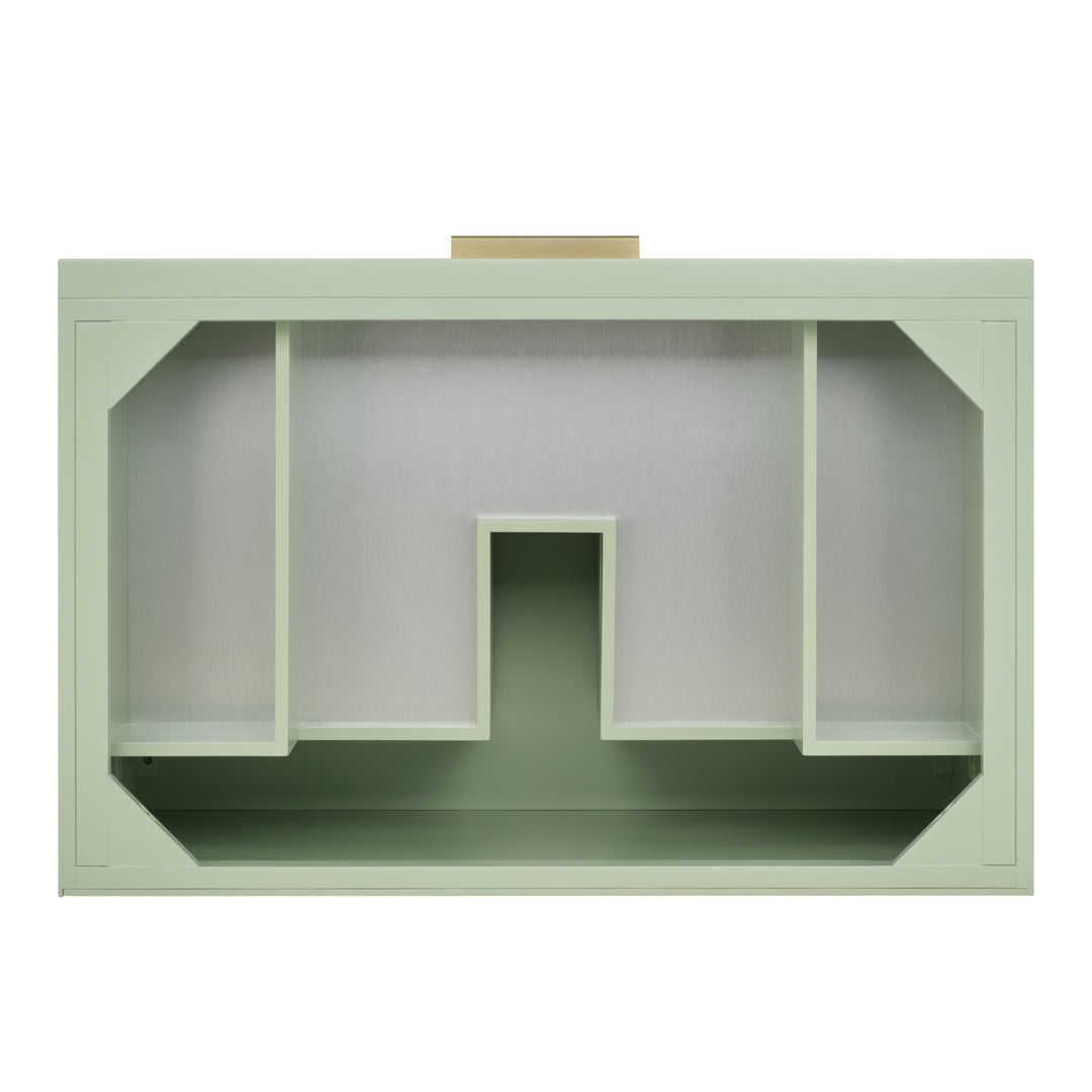 Emmeline 36" Single Vanity, Pistachio w/ 3 CM Ethereal Noctis Top