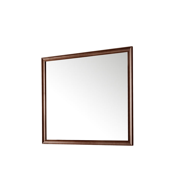 Glenbrooke 48" Mirror, Mid-Century Walnut
