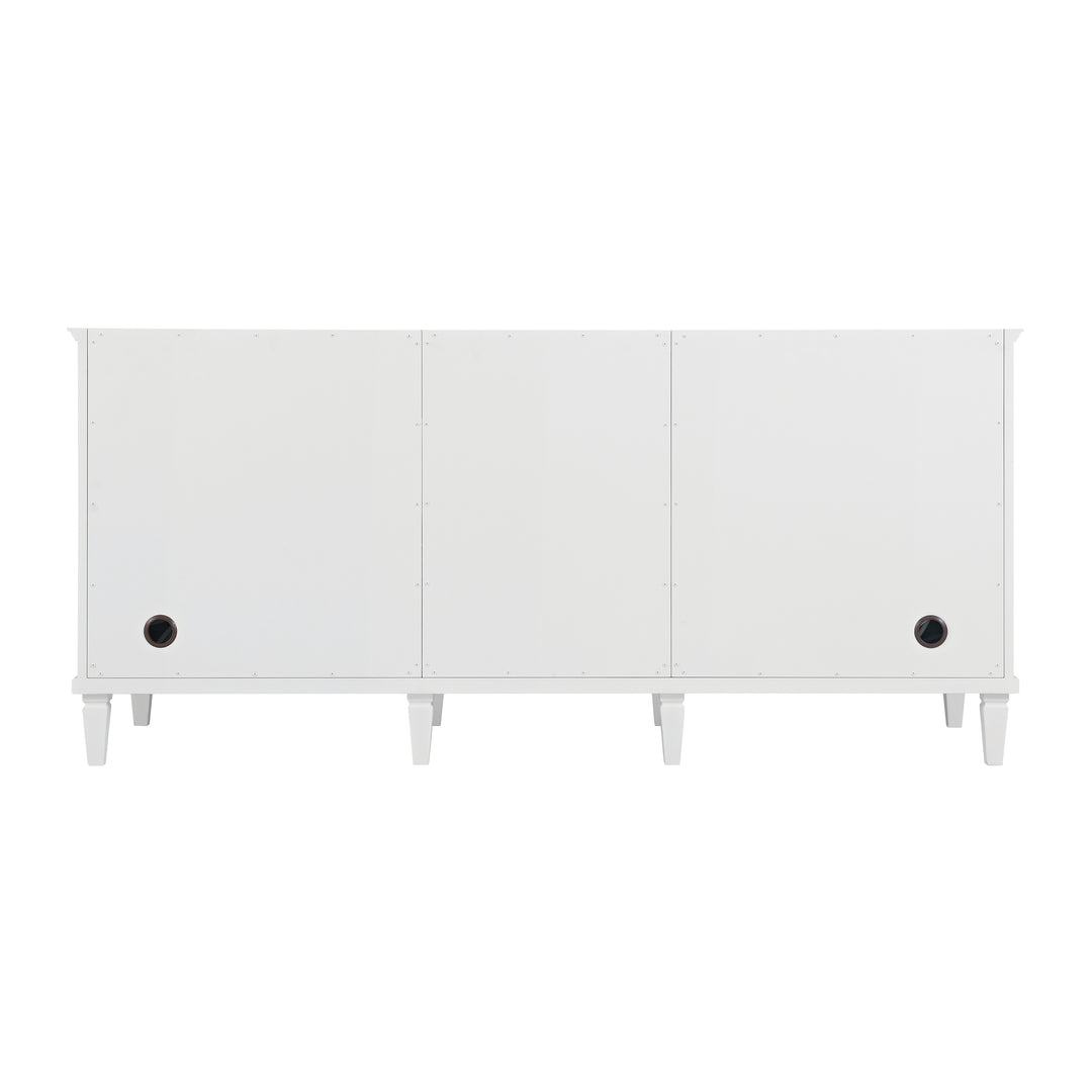 Lorelai 72" Double Vanity, Bright White