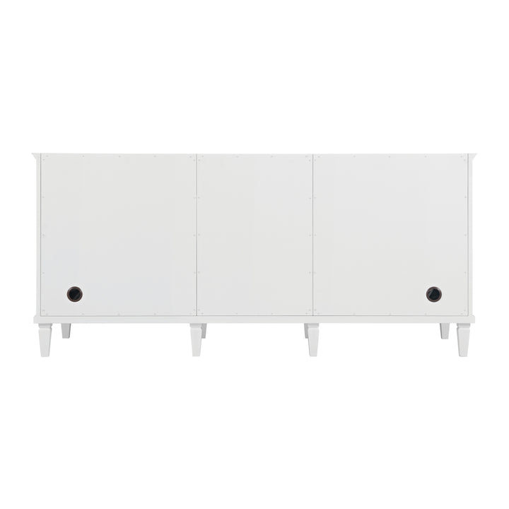 Lorelai 72" Double Vanity, Bright White