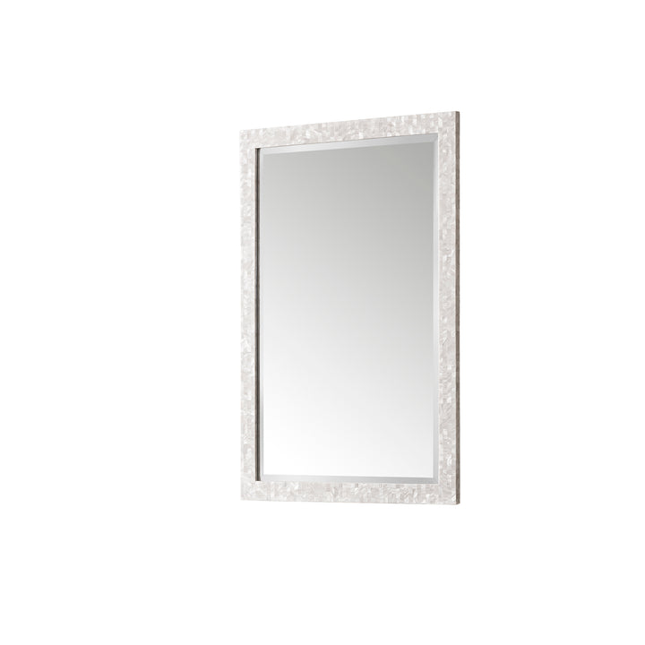 Callie 26" Mirror, White Mother of Pearl