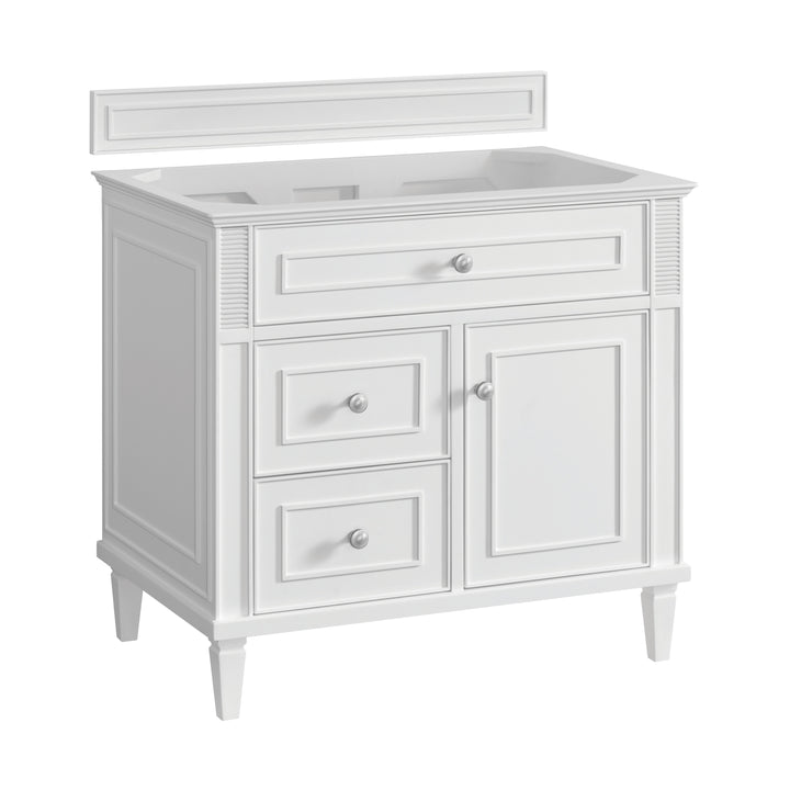 Lorelai 36" Single Vanity, Bright White