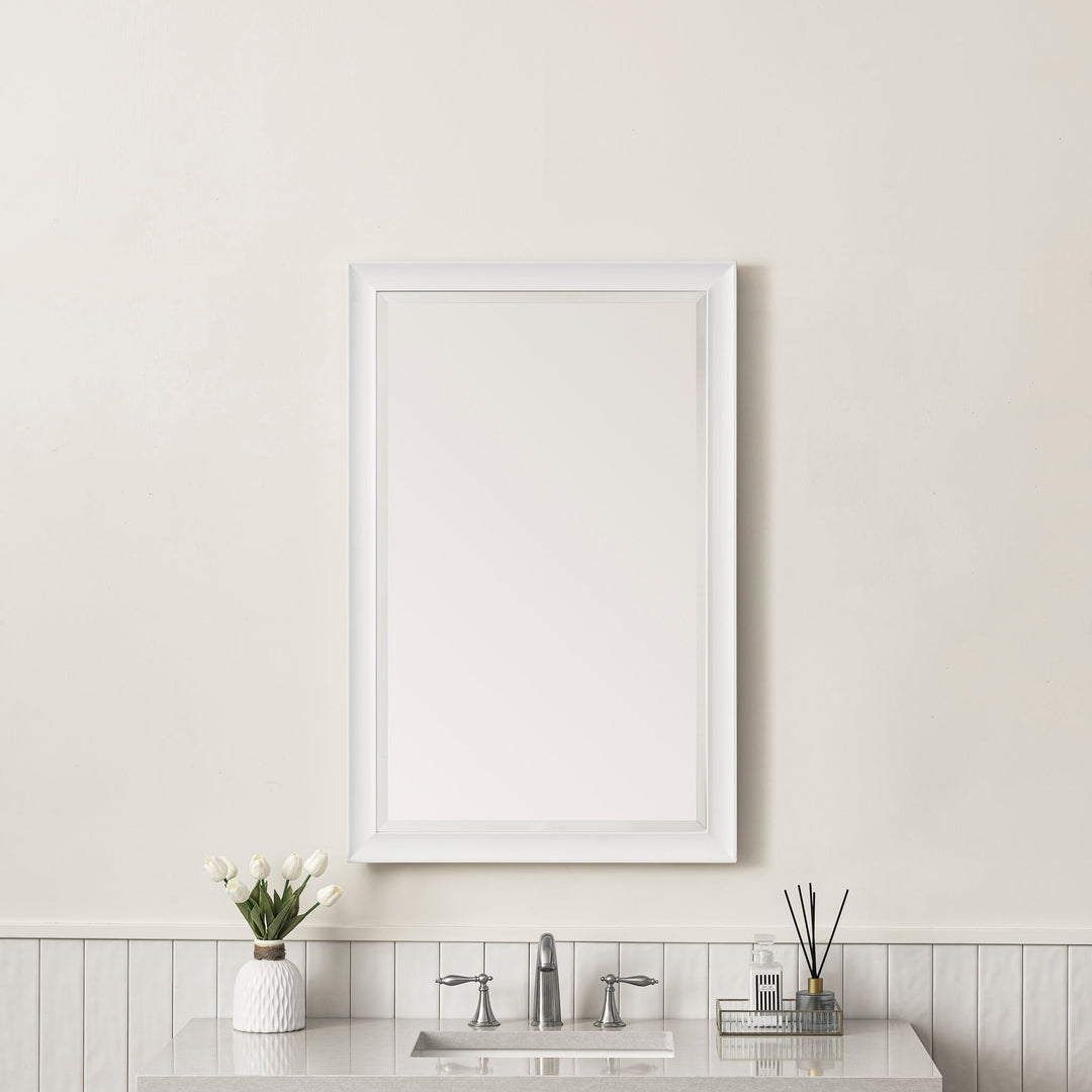Glenbrooke 26" Mirror, Bright White