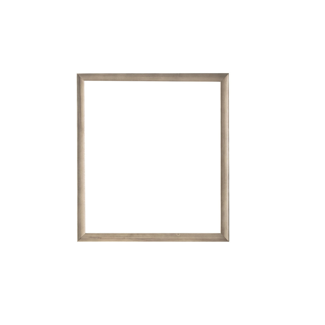 Glenbrooke 36" Mirror, Whitewashed Oak
