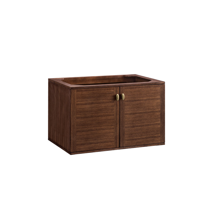Amberly 36" Single Vanity Cabinet, Mid-Century Walnut