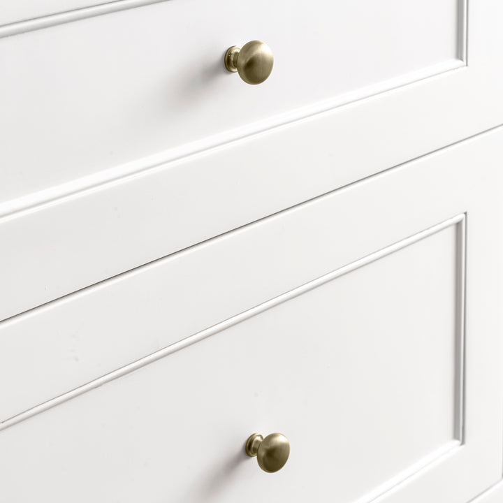 Breckenridge 36" Single Vanity Cabinet, Bright White