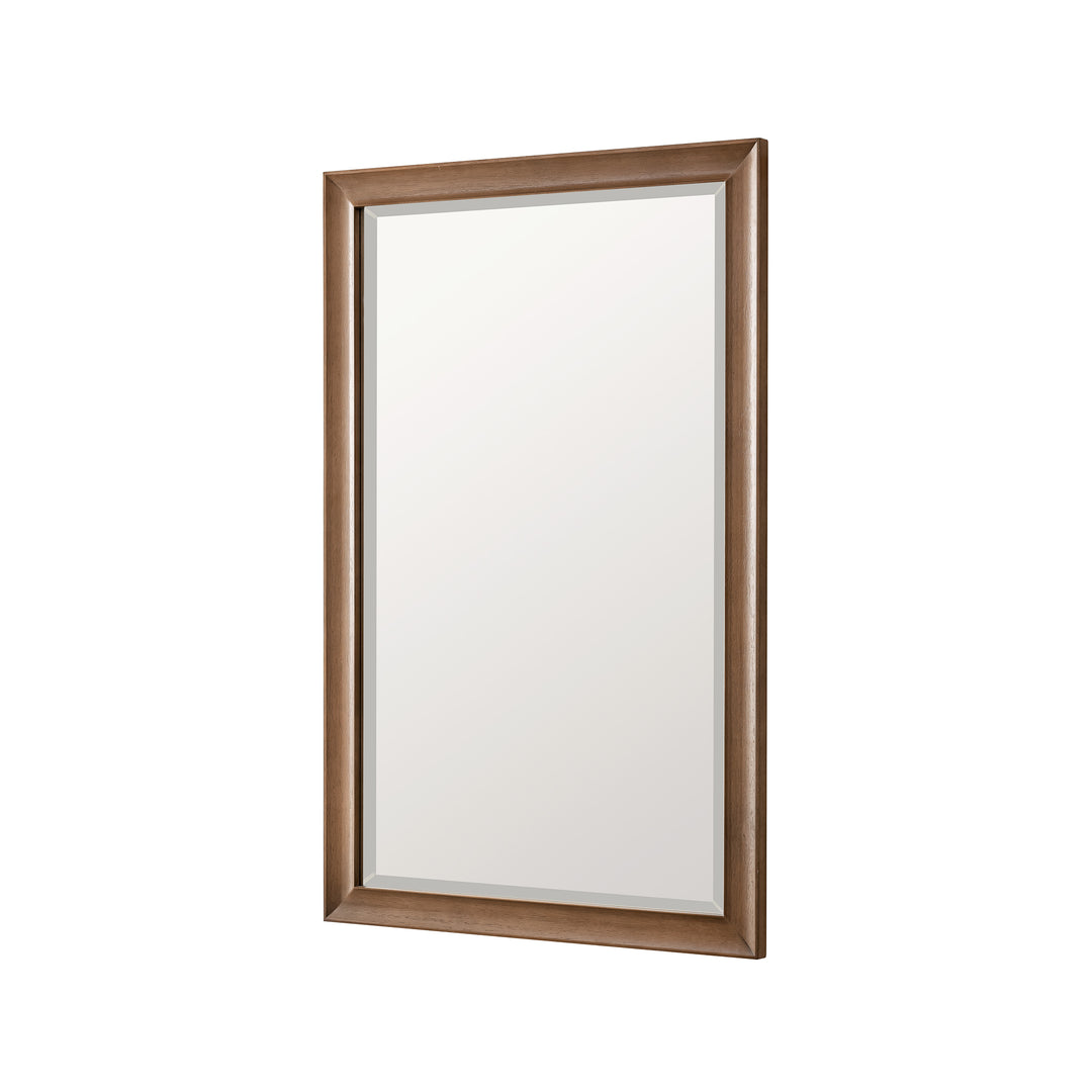 Glenbrooke 26" Mirror, Whitewashed Walnut