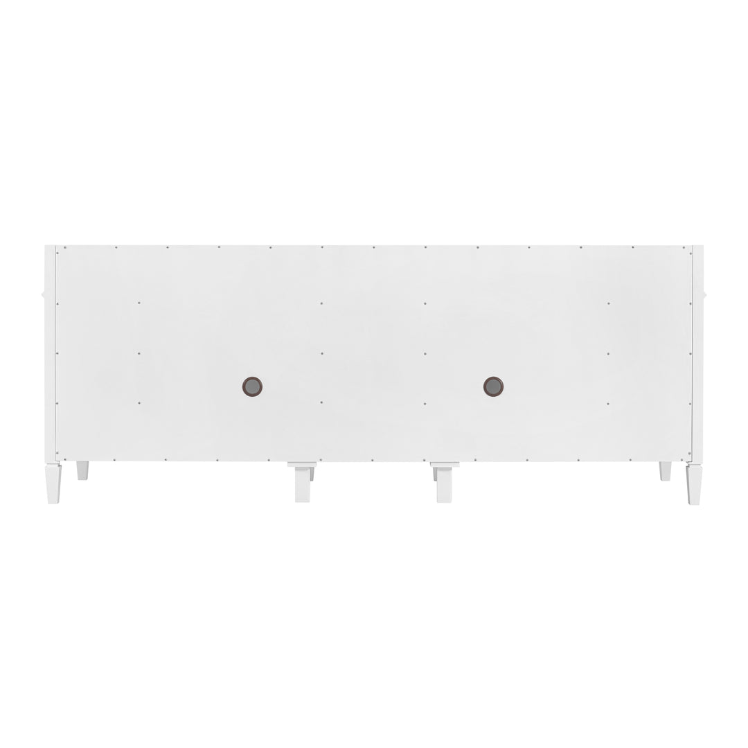 Brittany 84" Double Vanity in Bright White