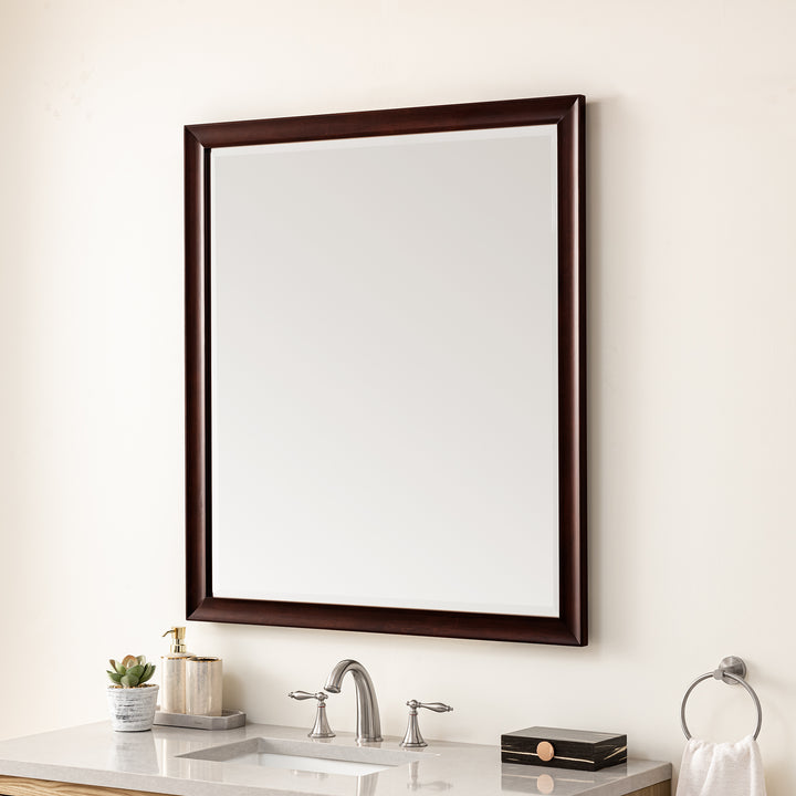 Glenbrooke 36" Mirror, Burnished Mahogany