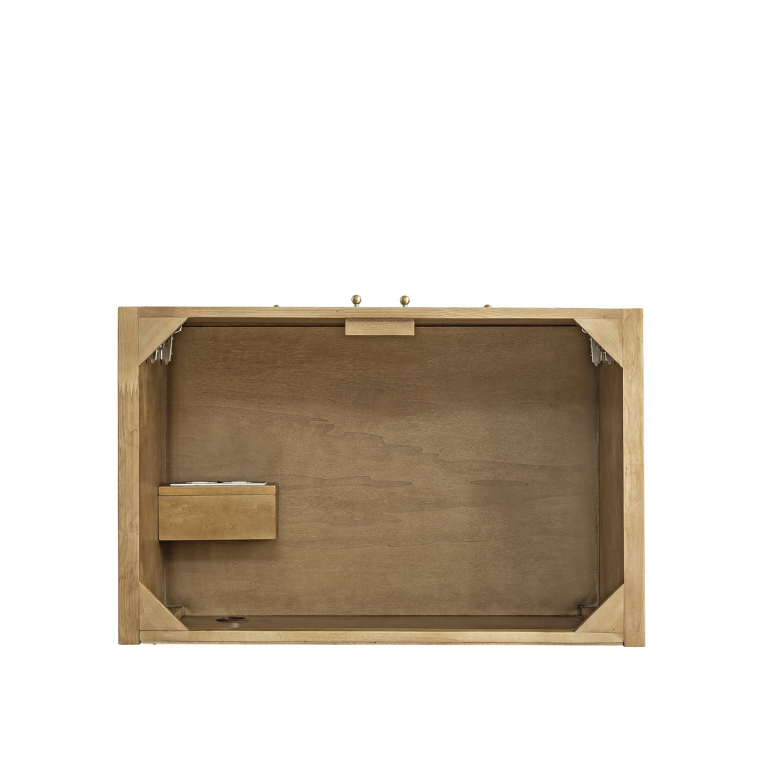 Hudson 36" Single Vanity Cabinet, Light Natural Oak