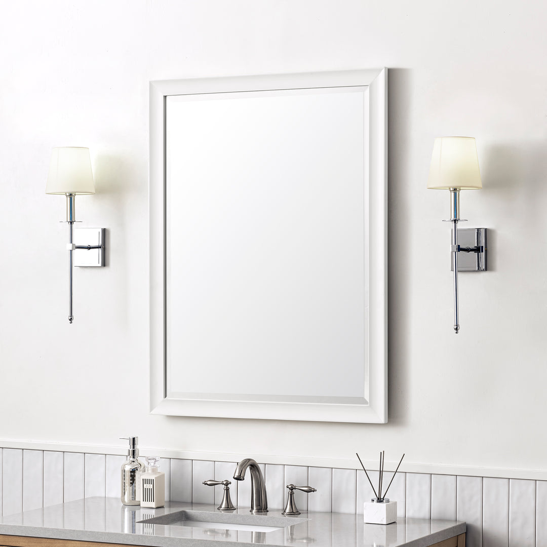 Glenbrooke 30" Mirror, Bright White