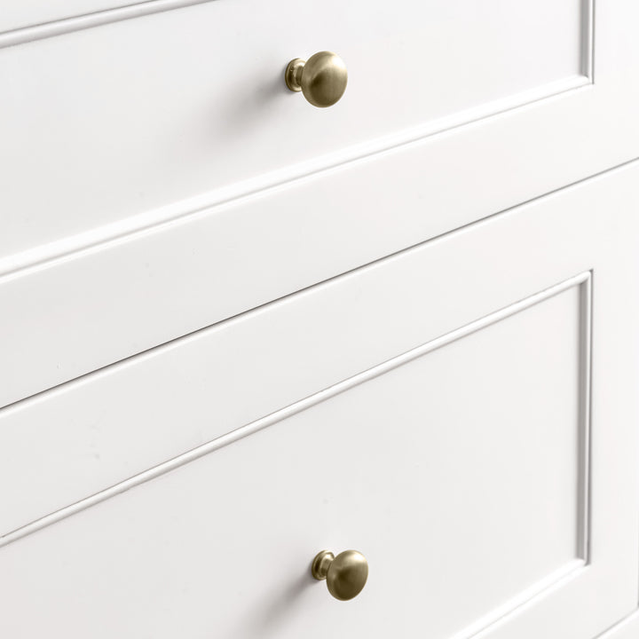 Breckenridge 30" Single Vanity Cabinet, Bright White