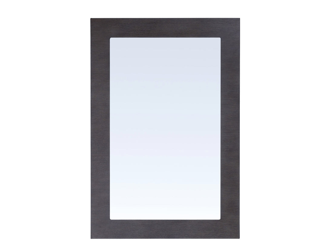 Metropolitan 30" Mirror, Silver Oak