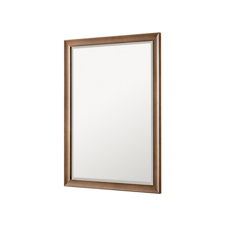 Glenbrooke 30" Mirror, Whitewashed Walnut