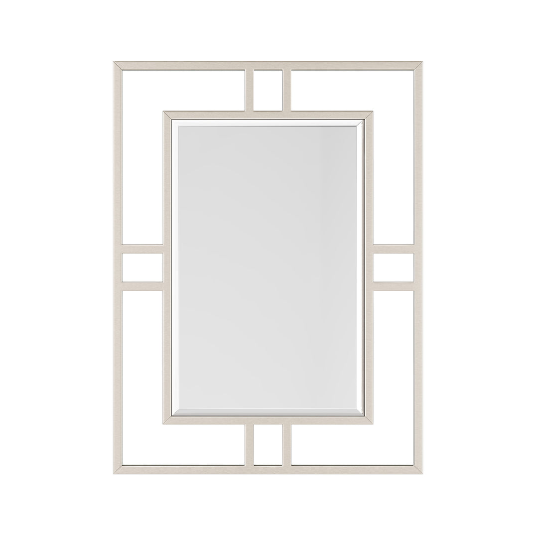 Brenlyn 30 in. W x 40 in. H Rectangular Stainless Steel Framed Wall Mount Bathroom Vanity Mirror in Brushed Nickel