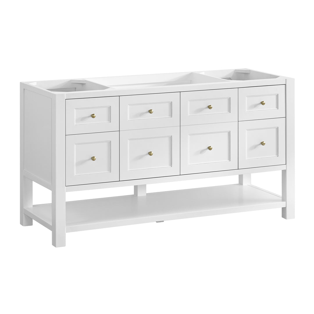 Breckenridge 60" Single Vanity, Bright White