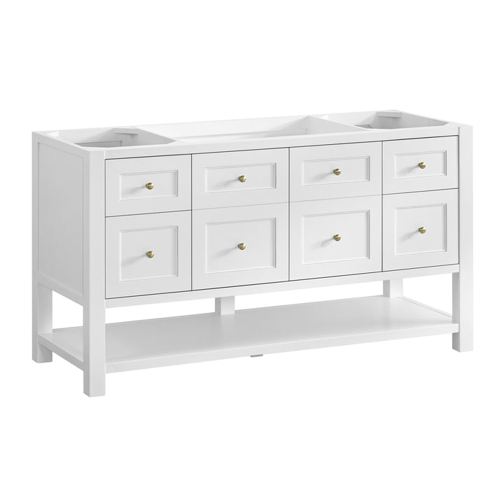 Breckenridge 60" Single Vanity, Bright White