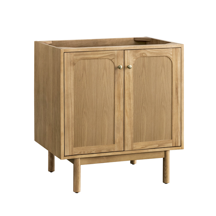 Laurent 30" Single Vanity Cabinet, Light Natural Oak
