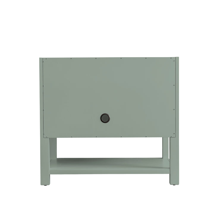 Breckenridge 36" Single Vanity Cabinet, Smokey Celadon