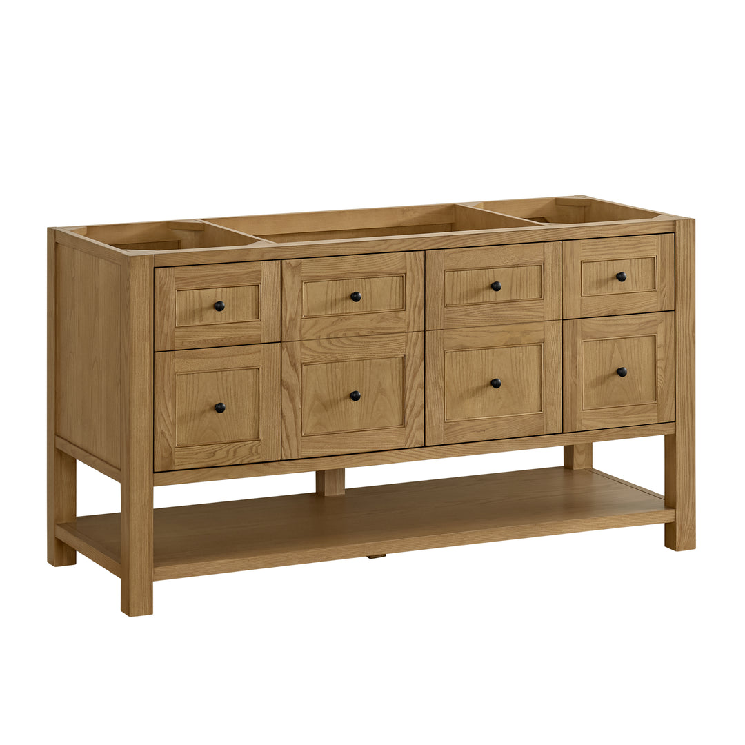 Breckenridge 60" Single Vanity, Light Natural Oak