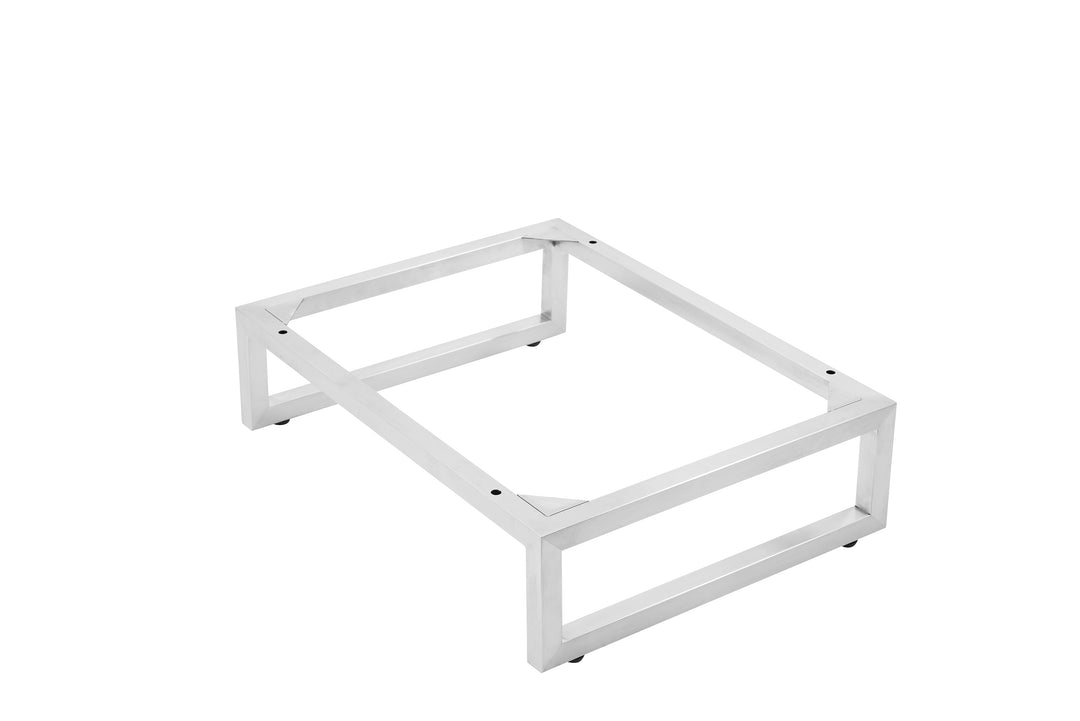 Chianti 20" Stainless Steel Base, Brushed Nickel