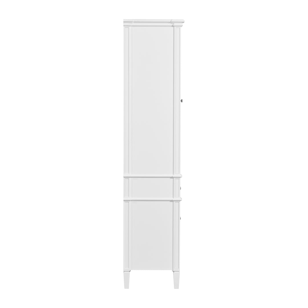 Brittany Linen Cabinet, Bright White