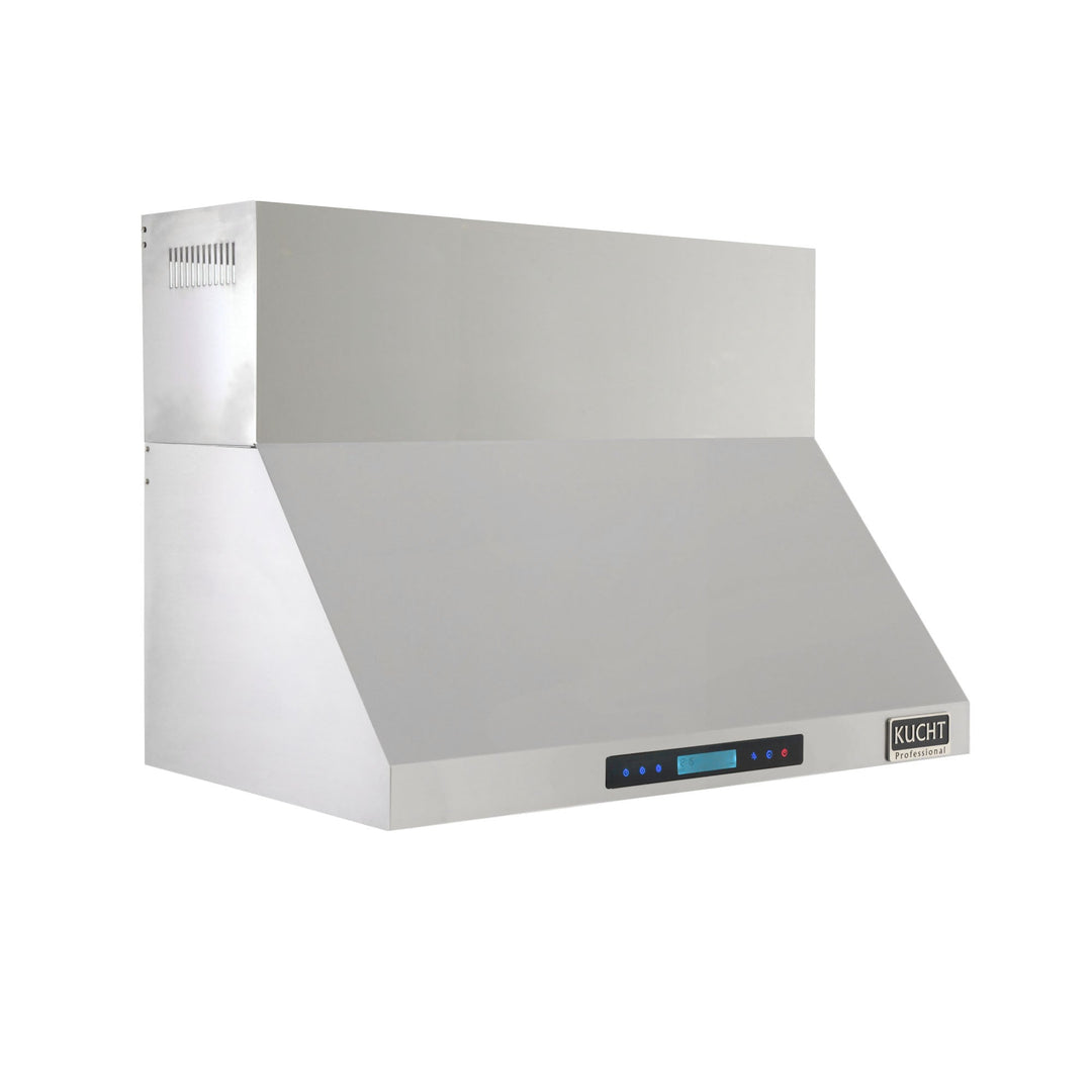 KUCHT Professional 30 in. Wall Mounted Range Hood 900CFM in Stainless Steel