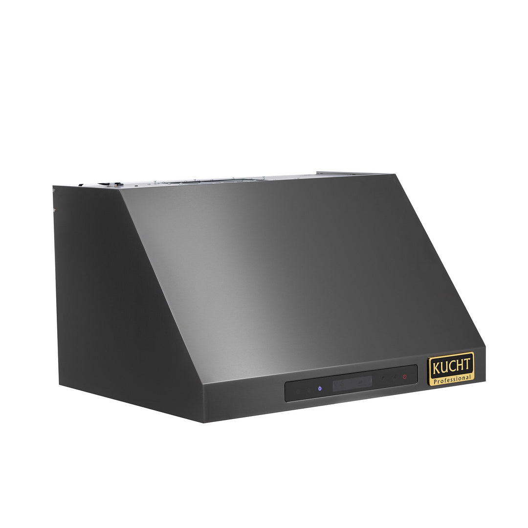 KUCHT Professional 36 in. Under Cabinet Range Hood 900 CFM in Titanium Stainless Steel