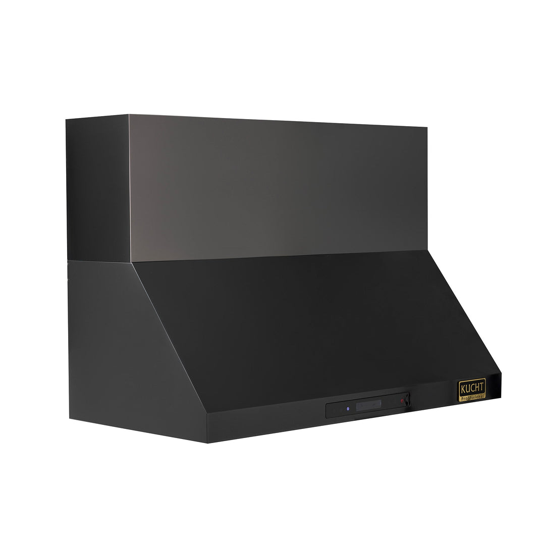 KUCHT Professional 48 in. Wall Mounted Range Hood 900CFM in Titanium Stainless Steel