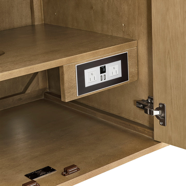 Laurent 30" Single Vanity Cabinet, Light Natural Oak