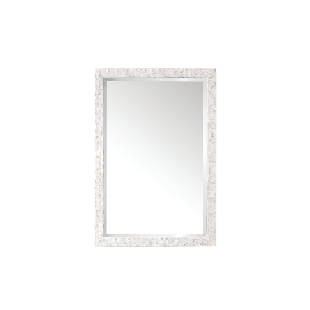 Callie 26" Mirror, White Mother of Pearl