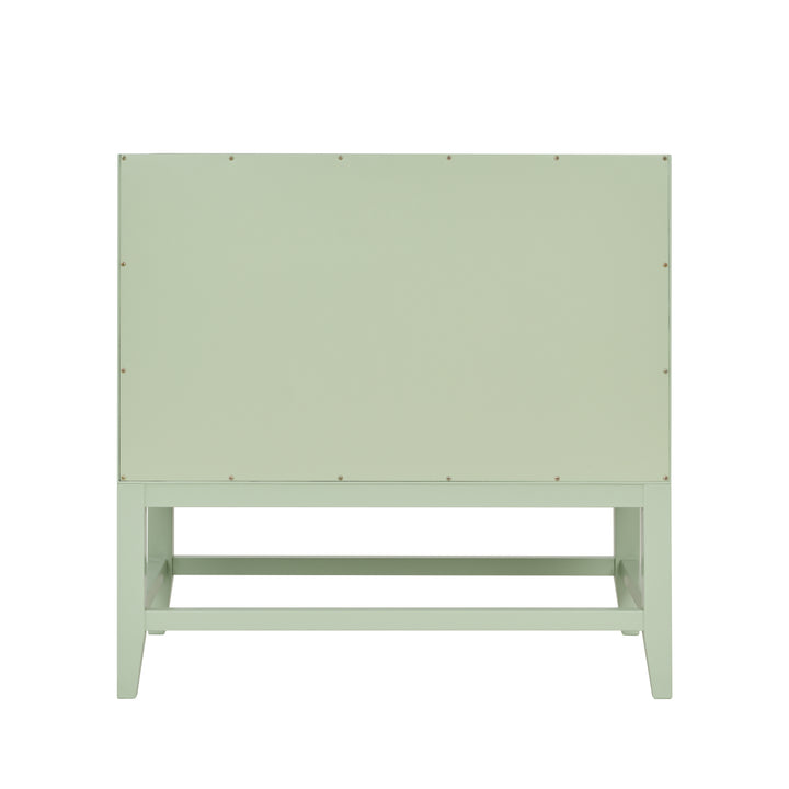 Emmeline 36" Single Vanity, Pistachio w/ 3 CM Ethereal Noctis Top