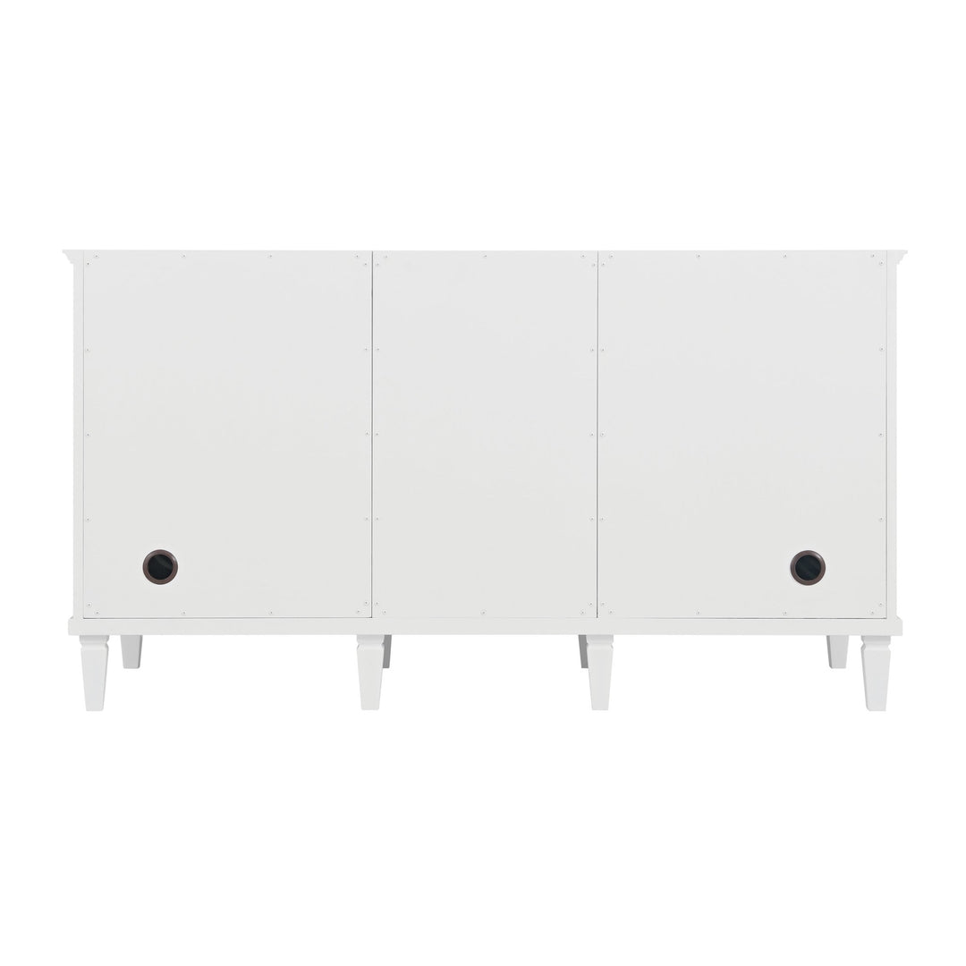 Lorelai 60" Double Vanity, Bright White