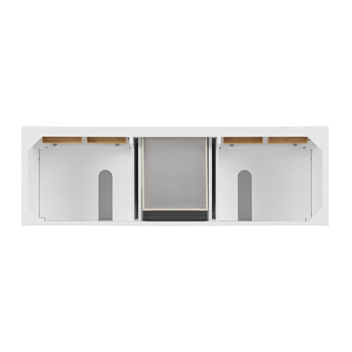 Lorelai 72" Double Vanity, Bright White