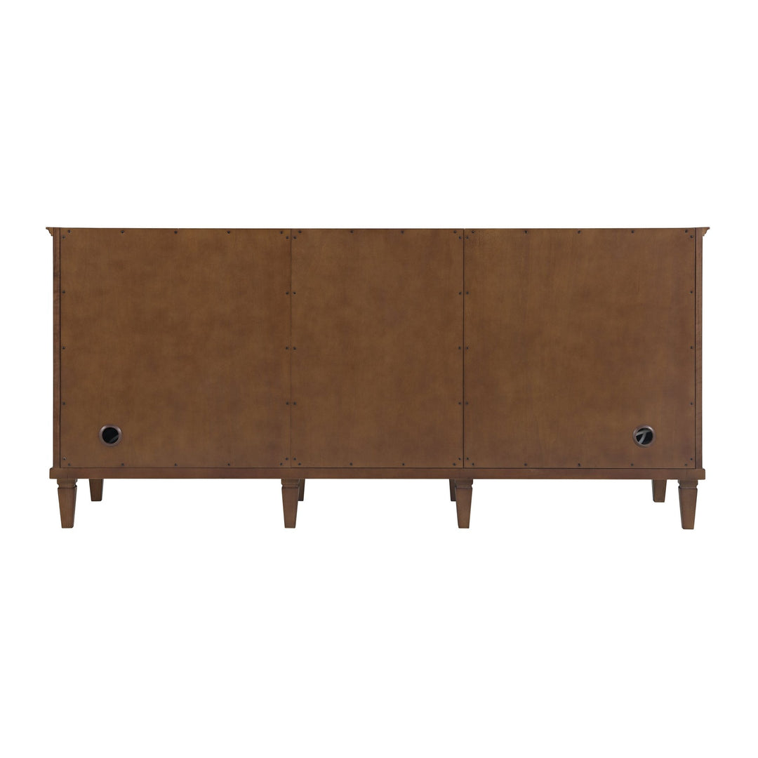 Lorelai 72"Double Vanity, Mid-Century Walnut