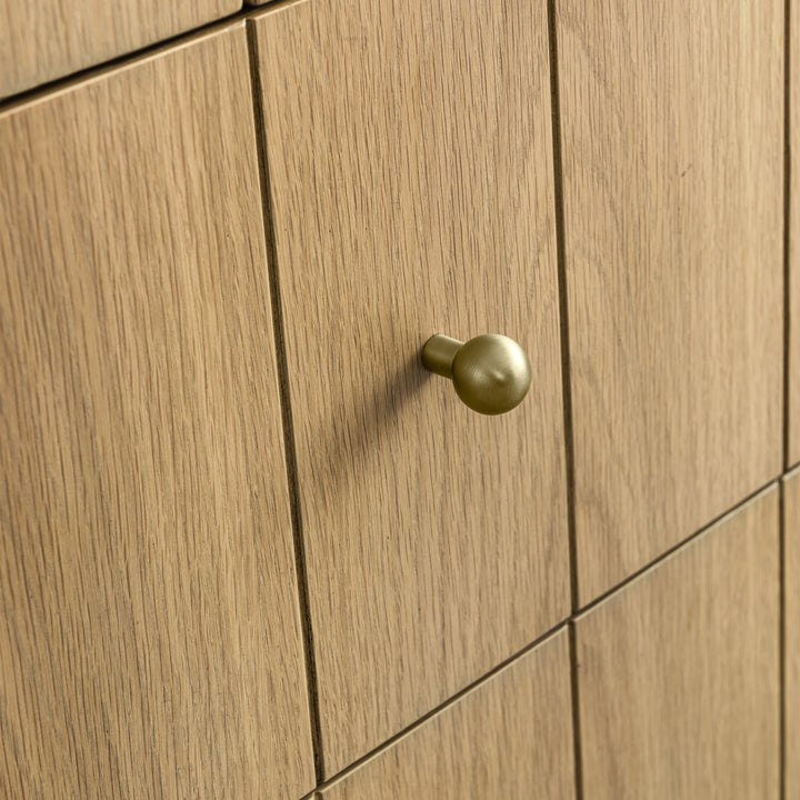 Hudson 60" Single Vanity Cabinet, Light Natural Oak