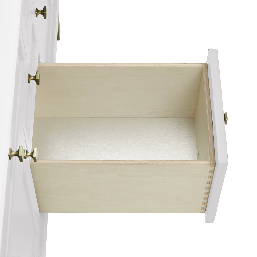 Chicago 48" Single Vanity, Glossy White, w/ 3 CM Eternal Jasmine Pearl Silestone® Top